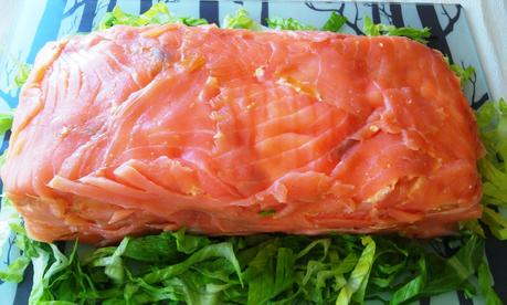 Pastel de Pan de Molde de Salmón Pastel de Pan de Molde de Salmón