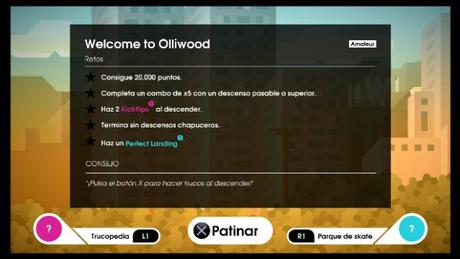 OlliOlli2_ Welcome to Olliwood_retos