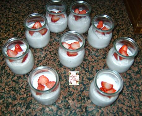 VASITOS MOUSSE SIN AZÚCAR DE FRESA VASITOS MOUSSE SIN AZÚCAR DE FRESA