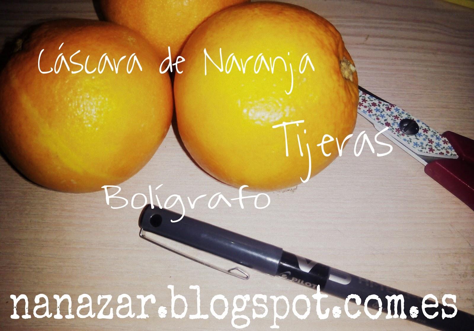 Adornos navideños con Cáscara de Naranja Adornos navideños con Cáscara de Naranja