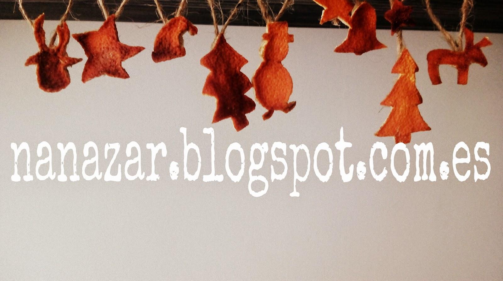 Adornos navideños con Cáscara de Naranja Adornos navideños con Cáscara de Naranja