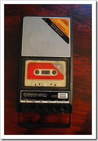Mono reproductor de cintas Mono tape player
