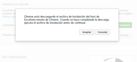 Como controlar tu computadora desde Android utilizando Google Chrome Escritorios remotos Chrome Instalación