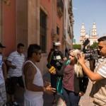Policía de León amenaza a activistas potosinos, les piden no volver Policía de León amenaza a activistas potosinos, les piden no volver
