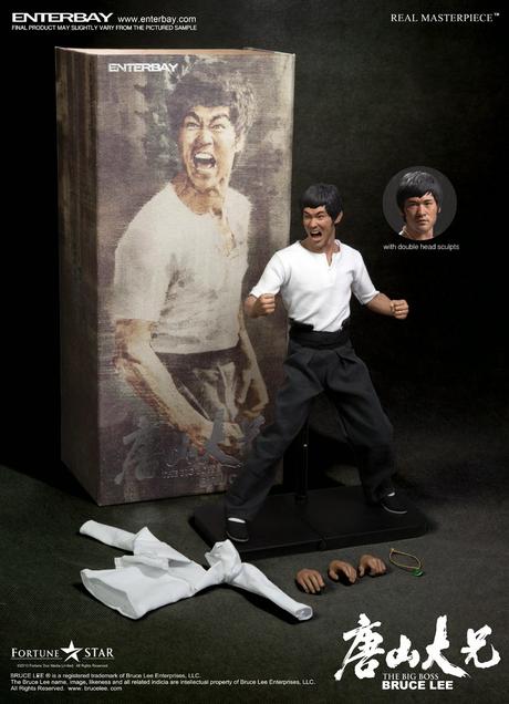 Bruce Lee Figura Real Masterpiece 1/6 The Big Boss 30 cm Bruce Lee Figura Real Masterpiece 1/6 The Big Boss 30 cm