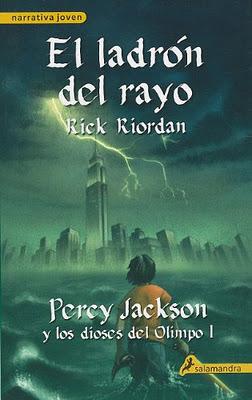 Reseña Percy Jackson y el ladrón del rayo - Rick Riordan