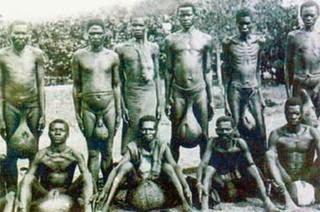 Bubal: tribu africana de  hombres con testículos gigantes