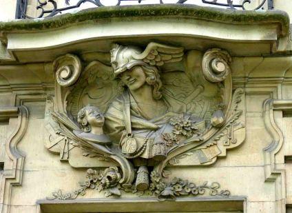 Mercurio matemático en el Palacio de Münster Mercurio Munster