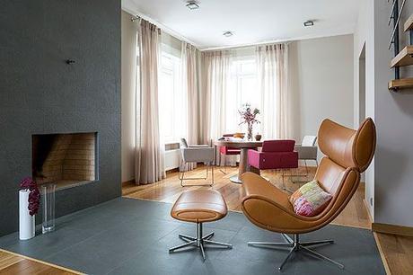 Decorar un salón-comedor con chimenea Decorar un salón-comedor con chimenea