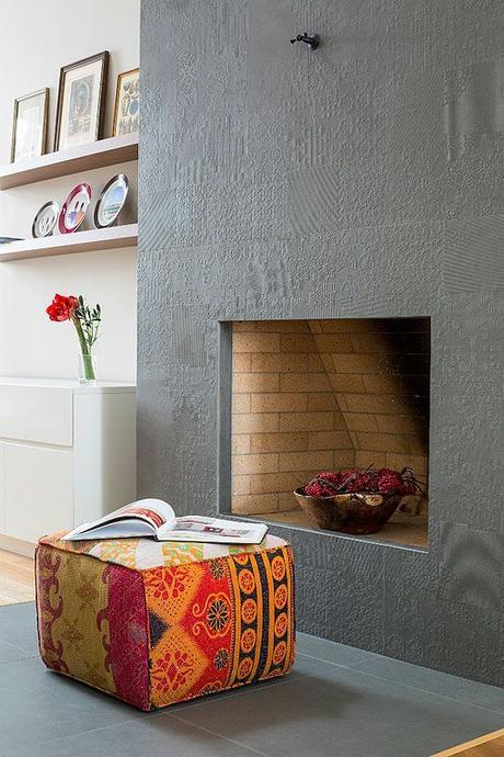 Decorar un salón-comedor con chimenea Decorar un salón-comedor con chimenea