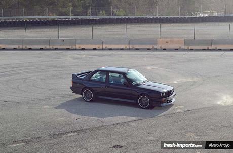 Drift en Castellolí – Las primeras de 2015 Me E30 Upside view