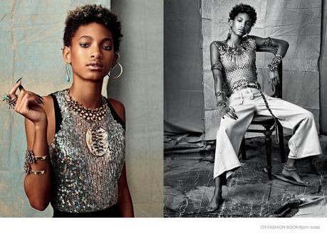 Willow Smith posa para CR Fashion Book Willow Smith posa para CR Fashion Book