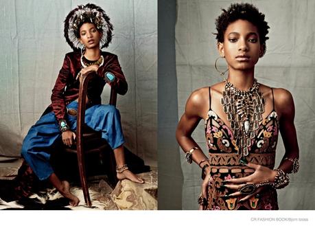 Willow Smith posa para CR Fashion Book Willow Smith posa para CR Fashion Book