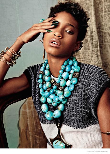 Willow Smith posa para CR Fashion Book Willow Smith posa para CR Fashion Book