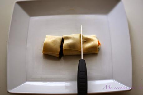 ROTOLO DE CALABAZA Y ESPINACAS DE JAMIE OLIVER: ROTOLO DE CALABAZA Y ESPINACAS DE JAMIE OLIVER: