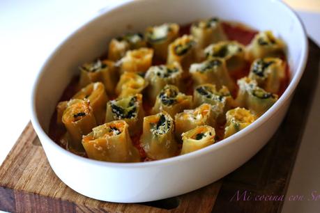 ROTOLO DE CALABAZA Y ESPINACAS DE JAMIE OLIVER: ROTOLO DE CALABAZA Y ESPINACAS DE JAMIE OLIVER:
