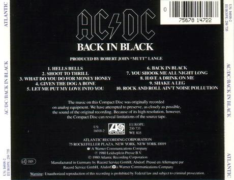 AC/DC - Back in black (1980)