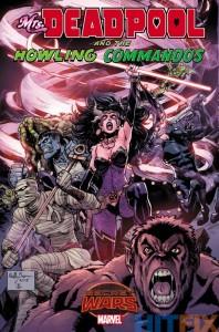 Marvel Comics anuncia Mrs. Deadpool and the Howling Commandos para Secret Wars Mrs. Deadpool and the Howling Commandos Nº 1