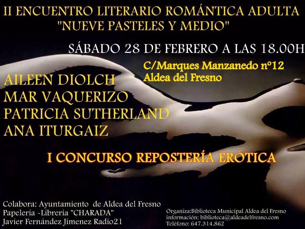 II Encuentro Literario Romántica Adulta en Aldea del Fresno