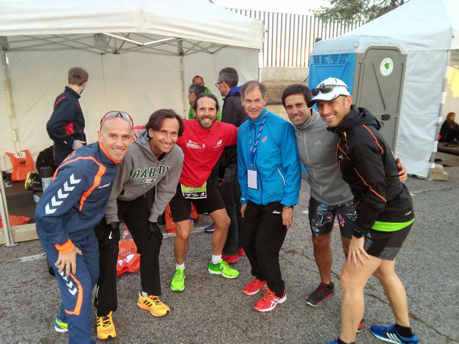 Voluntario (otra vez) en el Maratón de Sevilla
