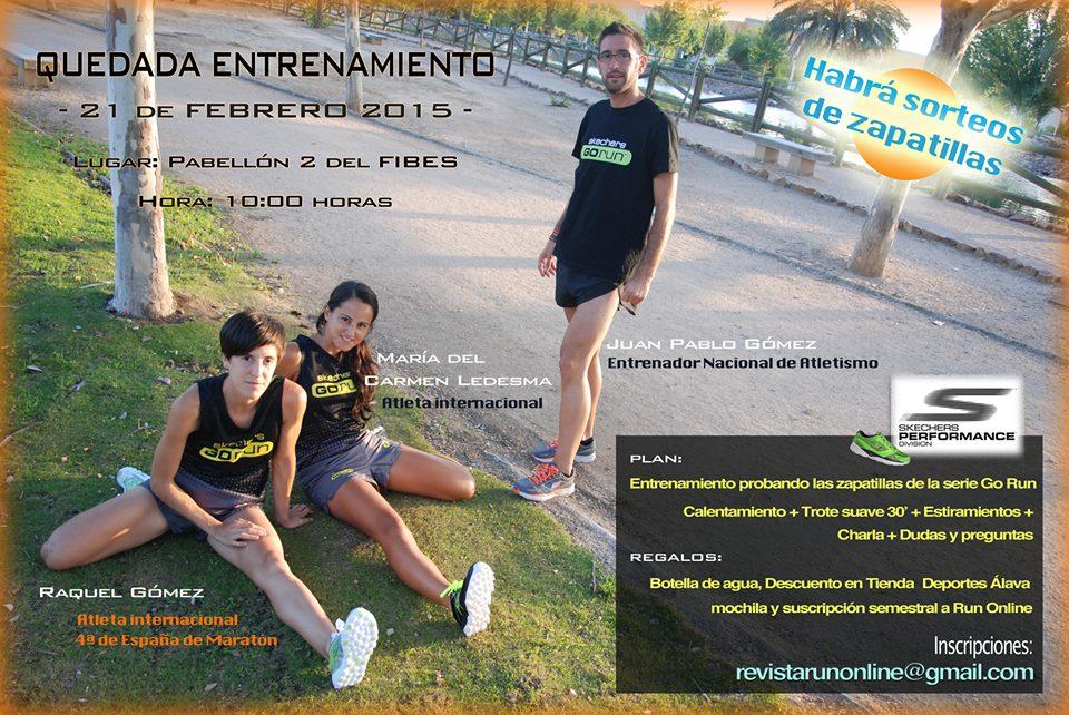 Quedada de entrenamiento Skechers en Sevilla Quedada de entrenamiento Skechers en Sevilla