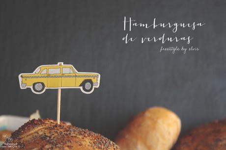 Hamburguesa con verduras Freestyle by Elvis... Hamburguesa con verduras Freestyle by Elvis...