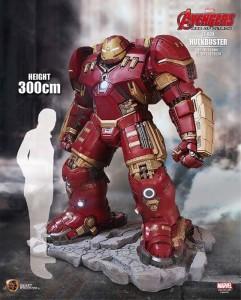 Estatua de la Hulkbuster de Vengadores: La Era de Ultrón a tamaño real Hulkbuster de Vengadores: La Era de Ultrón a tamaño real