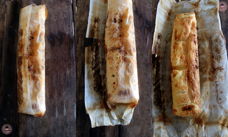 Topfenstrudel { Strudel de Requesón } Topfenstrudel { Strudel de Requesón }