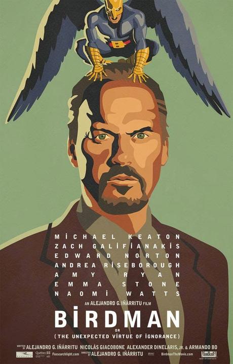 “Birdman o (La inesperada virtud de la ignorancia)” (Alejandro González Iñarritu, 2014)