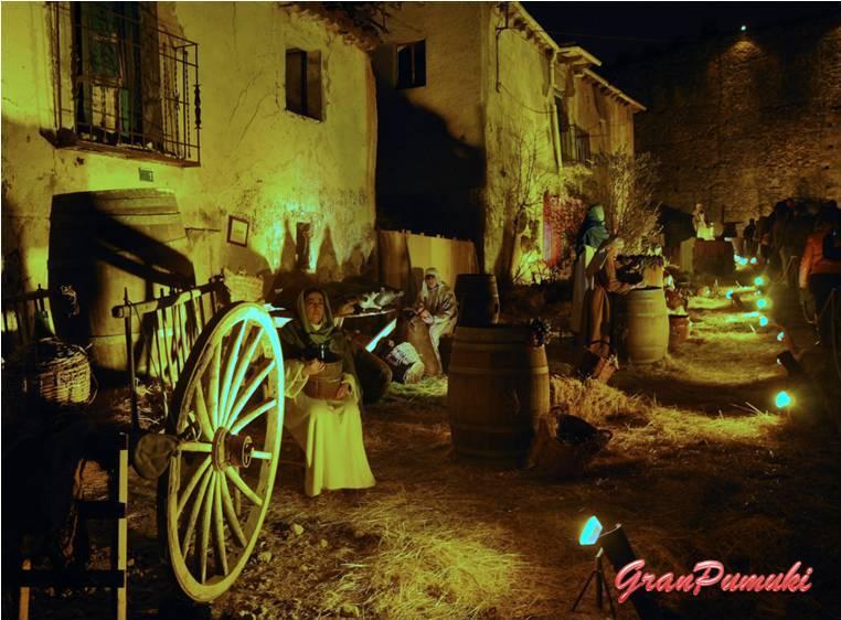 El Belén Viviente de Buitrago. Blogger Traveller Diciembre, La Navidad El Belén Viviente de Buitrago. Blogger Traveller Diciembre, La Navidad