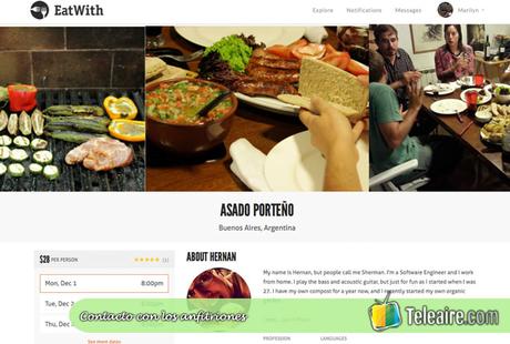 Disfrutando la comida local con Eatwith Eatwith-Perfil