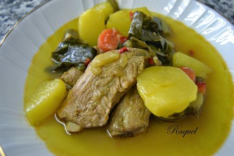 Patatas Guisadas con Acelgas y Costillas Patatas Guisadas con Acelgas y Costillas