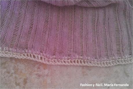 Un jersey vencedor con una puntilla a ganchillo. Un toque shabby chic ( A winner sweatre with ana crochet edge) Un jersey vencedor con una puntilla a ganchillo. Un toque shabby chic ( A winner sweatre with ana crochet edge)