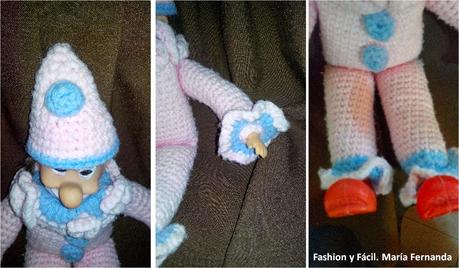 Un payaso tejido a ganchillo. Amigurumi DIY (A crocheted clown) Un payaso tejido a ganchillo. Amigurumi DIY (A crocheted clown)