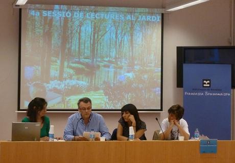 Convocatoria de primavera de Lectures al Jardí IV Sesión de Lectures al Jardí