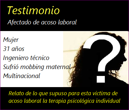 MobbingMadrid Testimonio: El acoso laboral repercute directamente en tu familia y tus amigos MobbingMadrid Testimonio: El acoso laboral repercute directamente en tu familia y tus amigos