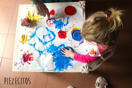 5 Beneficios de pintar con los dedos para los niños 5 Beneficios de pintar con los dedos para los niños
