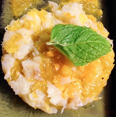 Bacalao con naranja bandeja-presentación-bacalao-con-naranja-bacoyboca-zenital