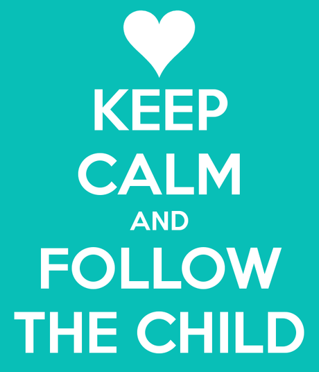 Mantén la calma y sigue al niño – Keep calm and follow the child keep calm and follow the child