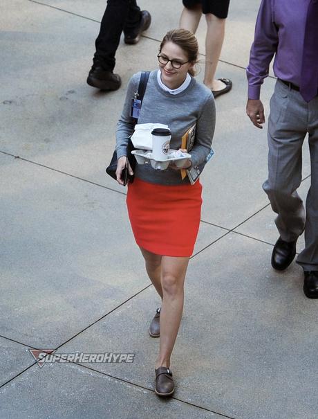 Fotos Del Set De 'Jessica Jones' Y 'Supergirl' Fotos Del Set De 'Jessica Jones' Y 'Supergirl'
