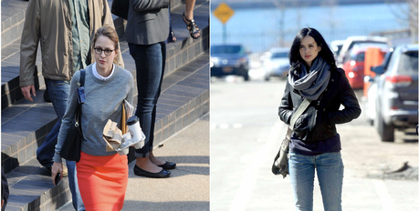 Fotos Del Set De 'Jessica Jones' Y 'Supergirl' Fotos Del Set De 'Jessica Jones' Y 'Supergirl'