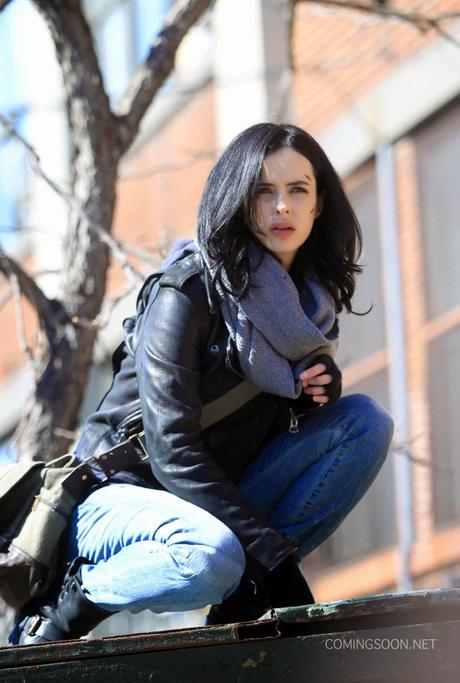 Fotos Del Set De 'Jessica Jones' Y 'Supergirl' Fotos Del Set De 'Jessica Jones' Y 'Supergirl'