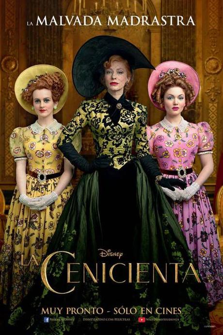 Afiche, tráilers y fechas de estreno de “La Cenicienta”