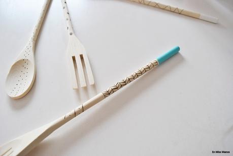 DIY Utensilios de madera con pirograbado DIY Utensilios de madera con pirograbado