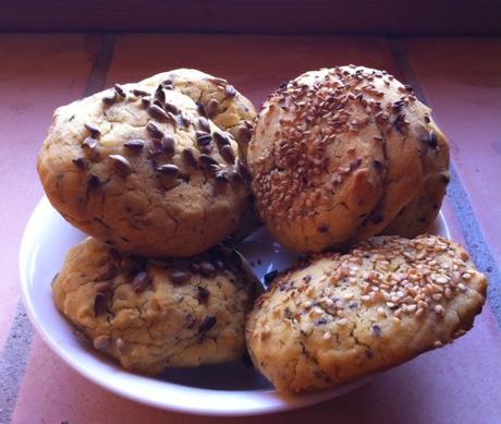 PANECILLOS SIN GLUTEN DE SEMILLAS PANECILLOS SIN GLUTEN DE SEMILLAS