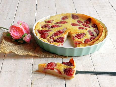 Flaugnarde de fresas Flaugnarde de fresas