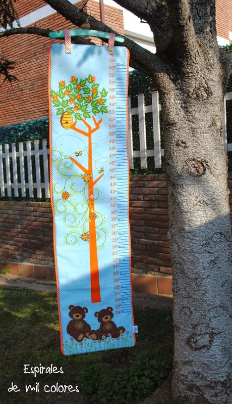 Y TÚ... ¿CÚANTO MIDES? AQUÍ EL METRO-MEDIDOR INFANTIL DE PARED!