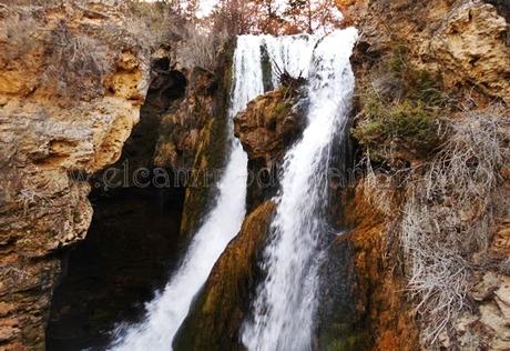 Senderismo de los sentidos en Albarracín, la cascada de Calomarde