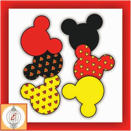 Kit Imprimible Cumpleaños Mickey y Minnie Mouse