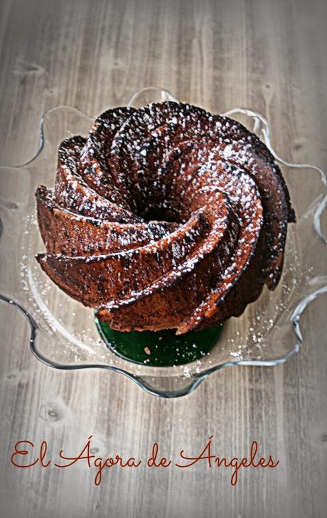 Bundt cake de chocolate y café El Ágora de Ángeles bundt cake de chocolate y café,